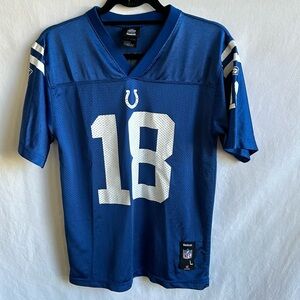 Peyton Manning Indianapolis Colts 18 jersey, size L